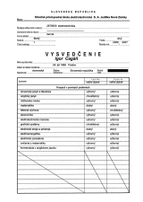 Zeugnis IV. Klasse (2/7)