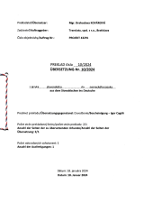 Bescheinigung der Berufsqualifikationen § 22 - Selbstständiger Elektrotechniker (1/6)