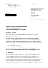 Bewertung einer technischen Schule Fachrichtung Elektrotechnik aus Slowakei (1/2)