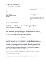 Gleichhaltung gemäß § 27a Abs. 2 Berufsausbildungsgesetz (BAG) Elektrotechniker - Energietechnik (1/3)